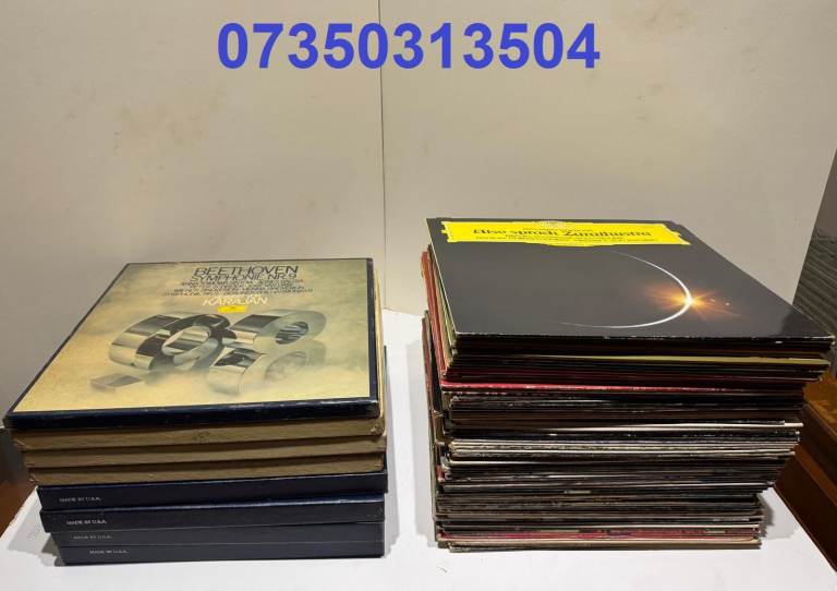 100+ Classical Vinyl Records inc 8 x Box Sets, All Records are in Excellent Condition, £25 for All