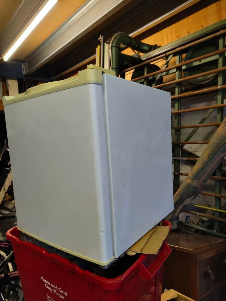 Argos tabletop under counter freezer