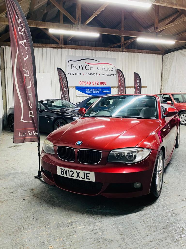 2012 BMW 1 Series 118d M Sport 2dr Convertible, great history, well cared for car, px welcom  CON...