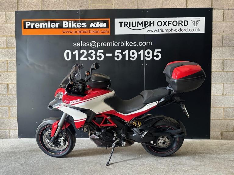 STUNNING 2014/14 DUCATI MULTISTRADA 1200 S PIKES PEAK MOTORCYCLE