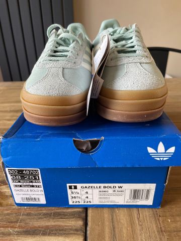adidas gazelle silver green womens adidas Gazelle Leather Spikeless Golf Shoes - Men's - Cloud White / Dark Blue / Red
