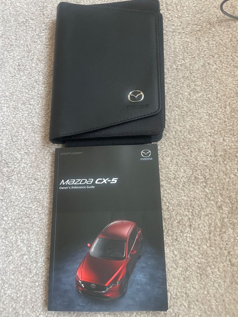 Mazda CX 5  2024 onwards owners reference Guide and case