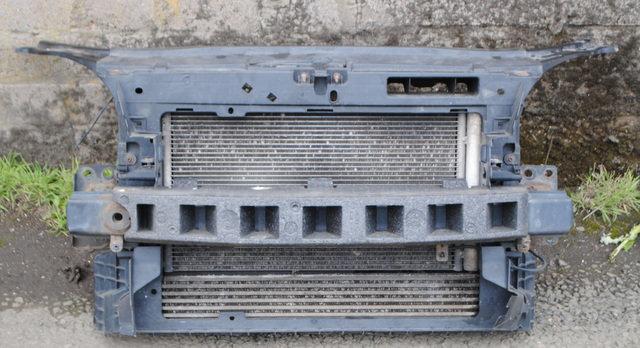 2010-2015 SKODA ROOMSTER 1.6 TDI FRONT SLAM PANEL RADIATOR RAD PACK FANS