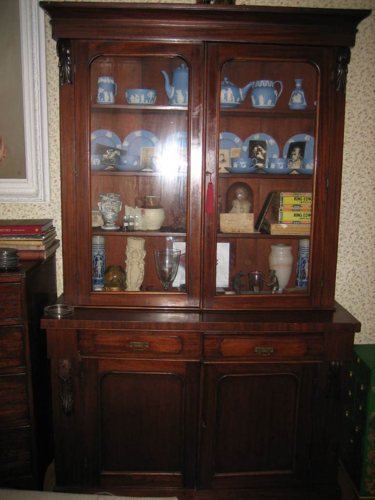 Victorian  bookcase/dresser
