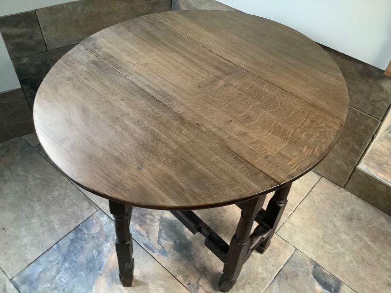 antique English gateleg Table