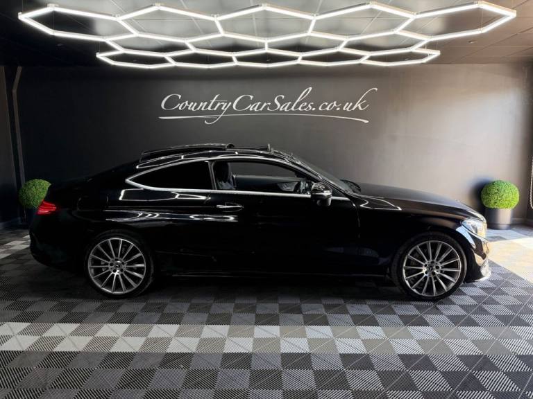 2017 Mercedes-Benz C Class 2.0 C200 AMG Line (Premium) Coupe 2dr Petrol G-Tronic+ Euro 6 (s/s) (1...