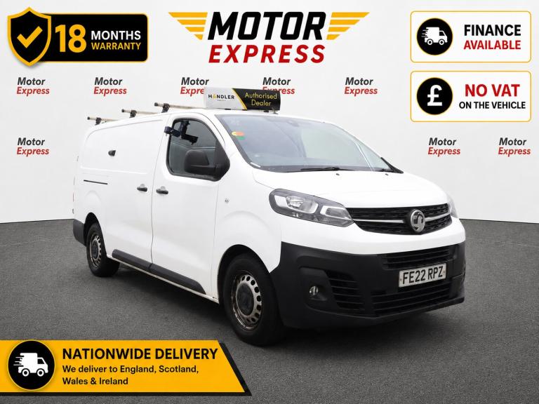 2022 Vauxhall Vivaro 2900 1.5d 100PS Dynamic H1 Van PANEL VAN Diesel Manual