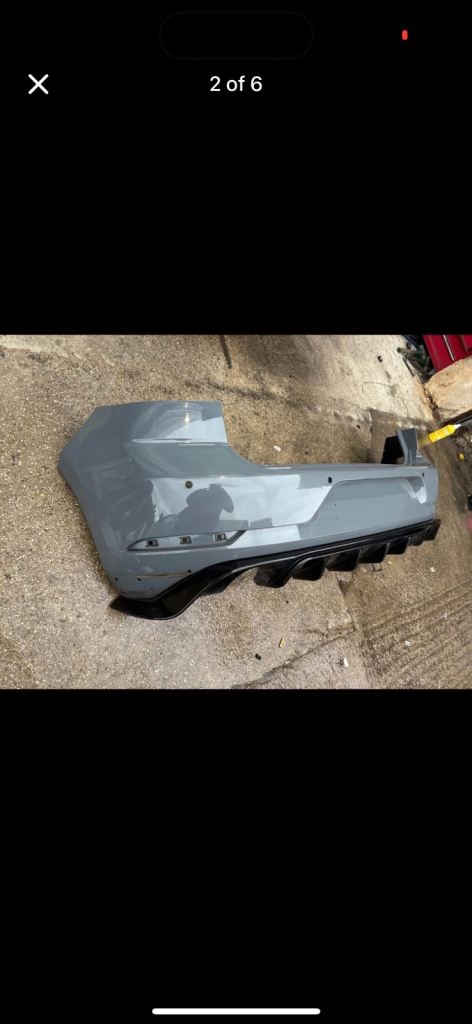 TCR Diffuser of Golf Mk7 GTI TCR