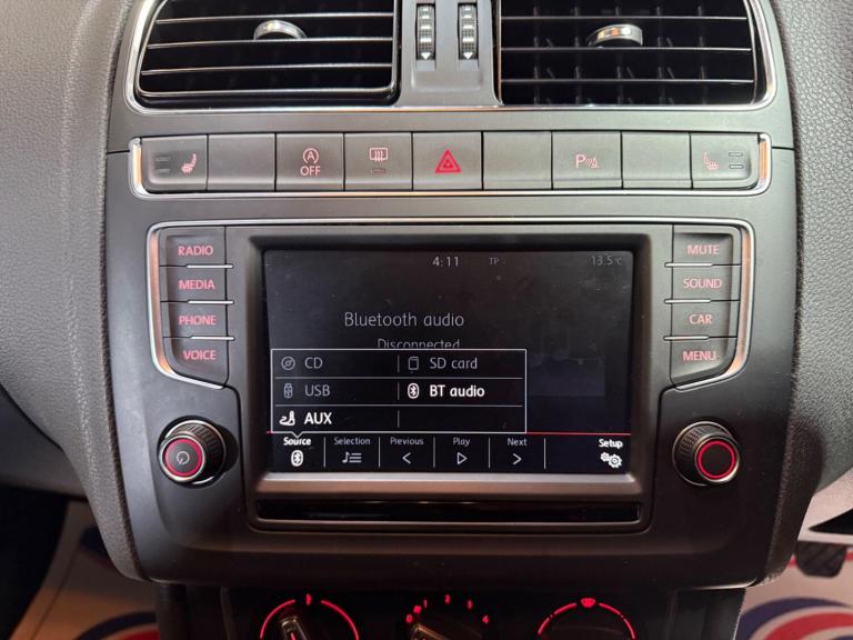 2017 Volkswagen Polo 1.2 TSI BlueMotion Tech Match Edition Euro 6 (s/s) 3dr HATCHBACK Petrol Manual