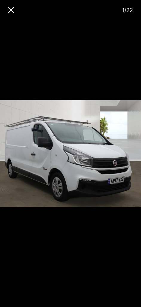 2017 Fiat Talento 1.6 Multijet 120 SX Van No vat excellent condition roof rack PANEL VAN Diesel M...