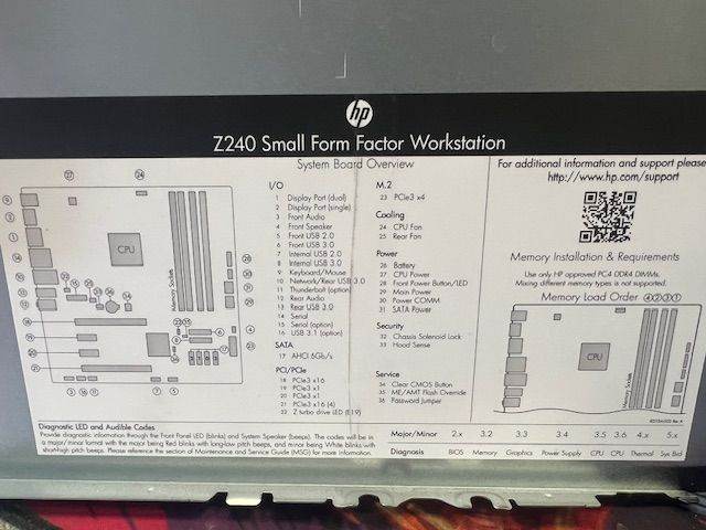 HP Z240 Small Form Factor Workstation with Windows 11 Pro