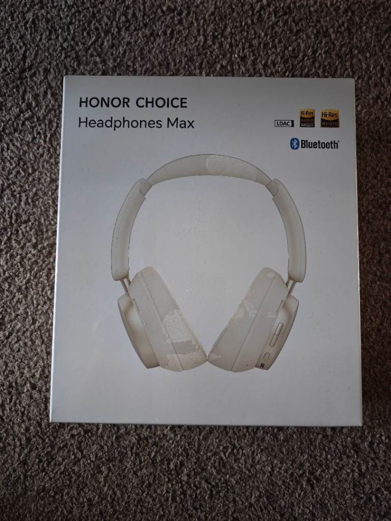 Honor Choice Headphones Max - White, Brand New
