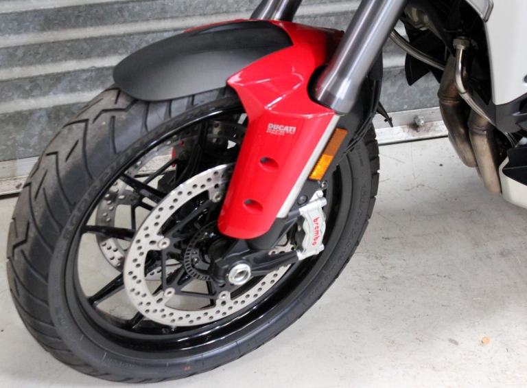 2021 21 DUCATI V4S MULTISTRADA RADAR FSH TRADE SALE RED &PANNIERS 26K V4 S 1158