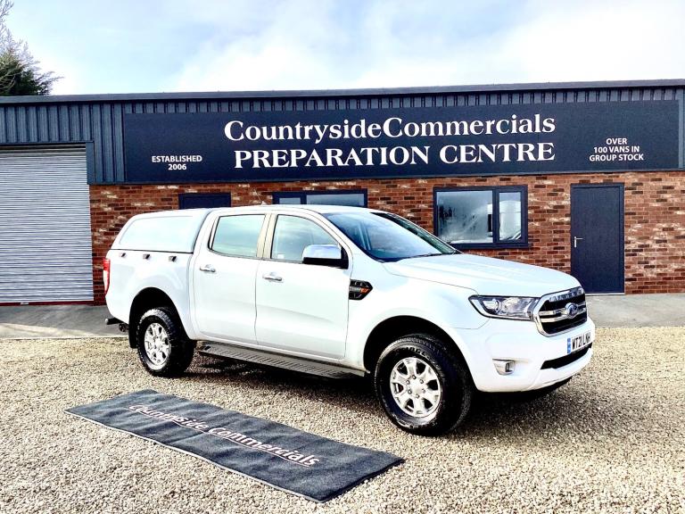 2021 Ford Ranger 2.0TDCI XLT 170BHP PICK UP CREW CAB /ONE OWNER /LOW MILES / TRUCKMAN CANOPY PICK...