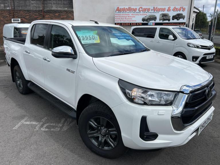 2021 Toyota Hilux 2.4 D-4D Icon 4WD Euro 6 (s/s) 4dr PICK UP Diesel Manual