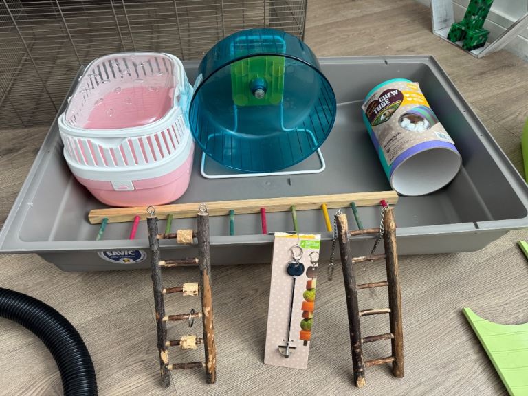Small Animal Cage and Starter Accessories