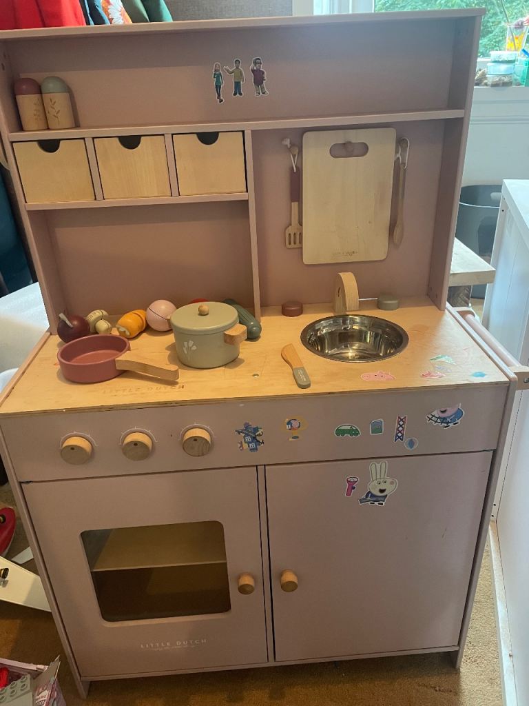 Little Dutch wooden play kitchen and accessories 
