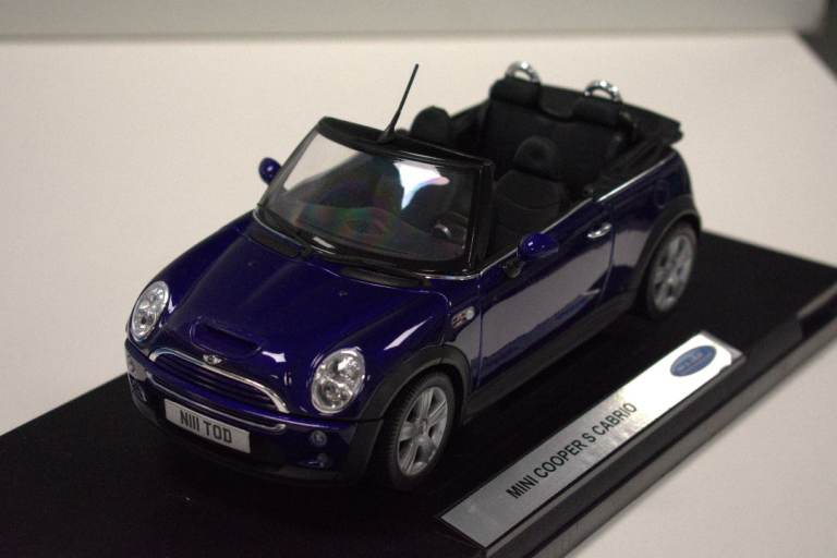 MINI Cooper S Convertible 1:18 Model Car 