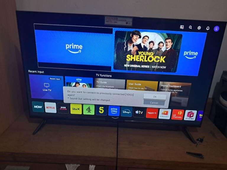 LG 43 Inches for sale 1 year old