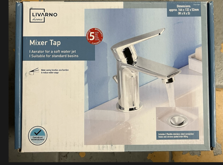 Basin mixer taps made in Germany 