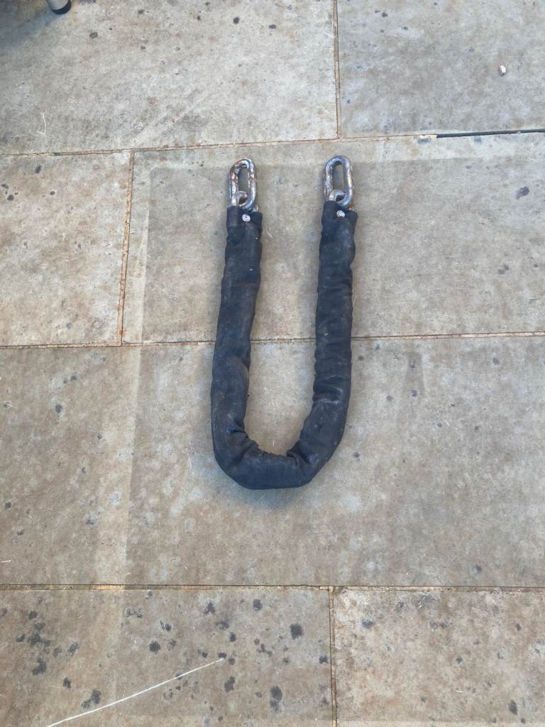Bike chain and lock