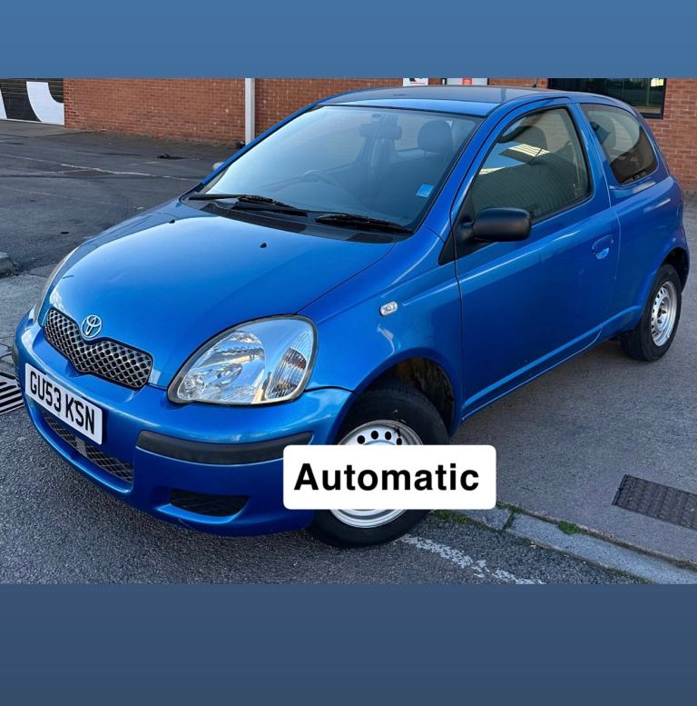 2003 Toyota Yaris T2 1.0 Petrol Automatic Only 83k Miles 12 Months MOT 