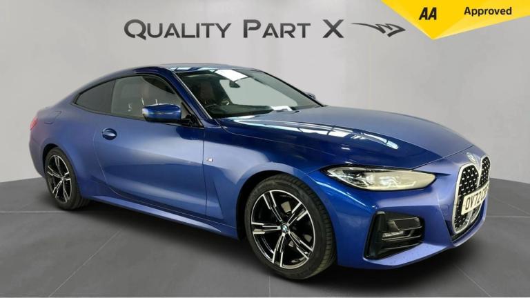 2022 BMW 4 Series 2.0 420i M Sport Auto Euro 6 (s/s) 2dr COUPE Petrol Automatic