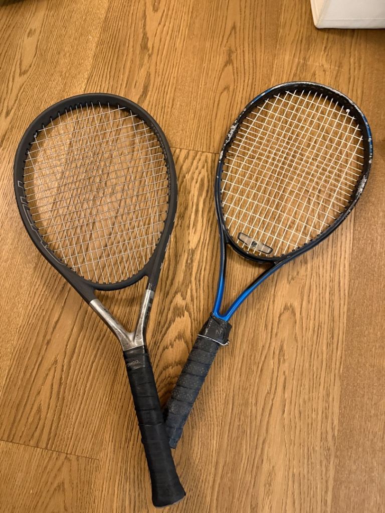 Two tennis rackets 