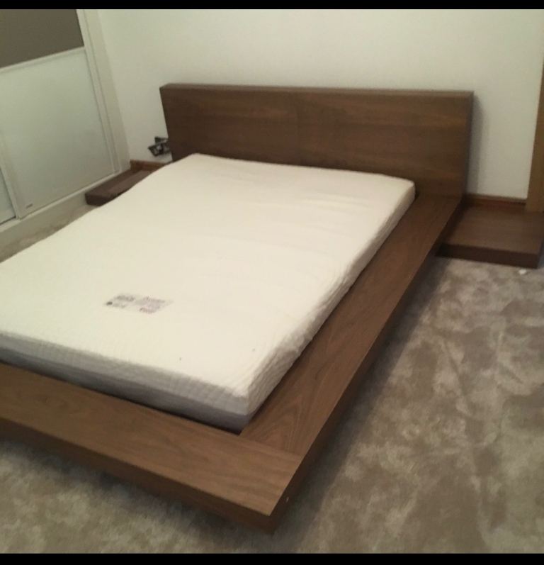 Lower double bed 