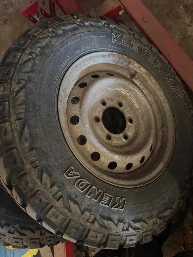 Isuzu Dmax wheels and tyres 