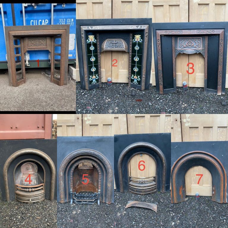 Cast iron fireplaces (Reproductions) 