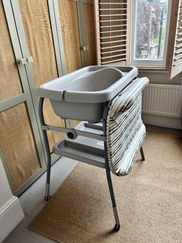 2-in-1 Baby Change Table With Bath Tub