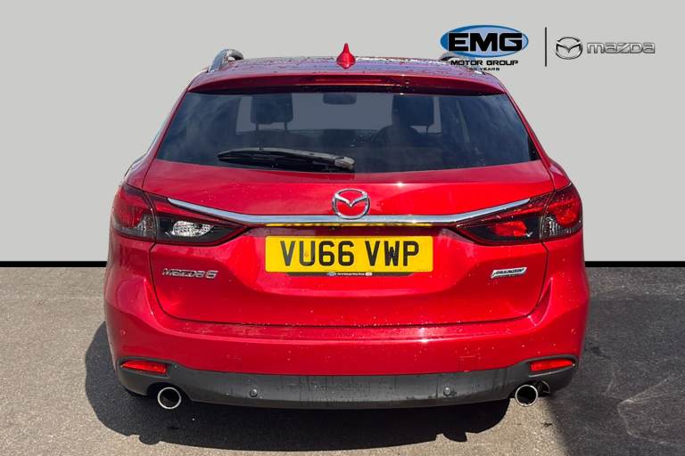  Mazda 6 2.2 Skyactiv D Sport Nav Estate 5dr Diesel Auto Euro 6 s/s 175 Ps