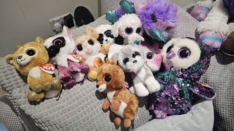 Soft toy collection 