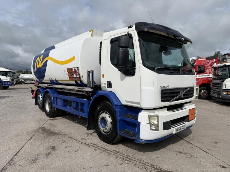 2014 VOLVO FE 300 6X2 19,000 LITRE FUEL TANKER 