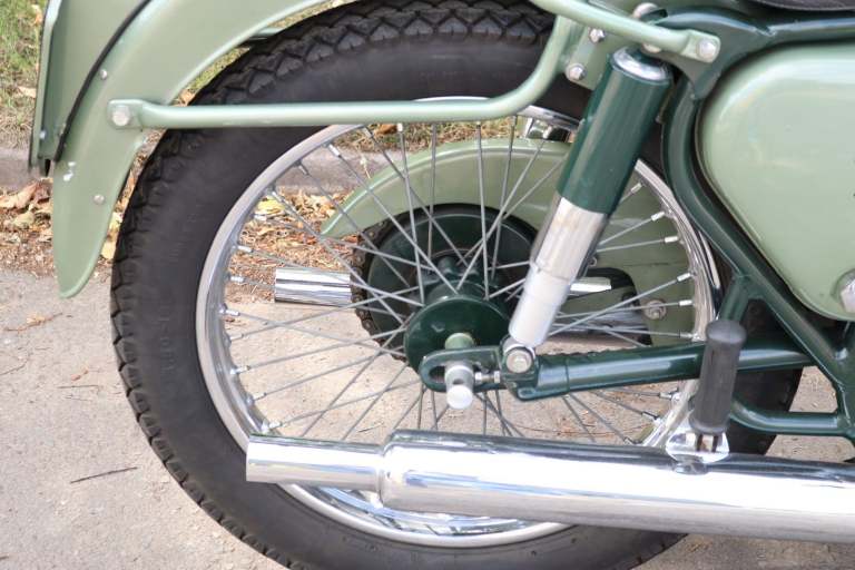 BSA A7 A 7 7 SS Shooting Star 1955 UK Motorcycle. Fabulous condition