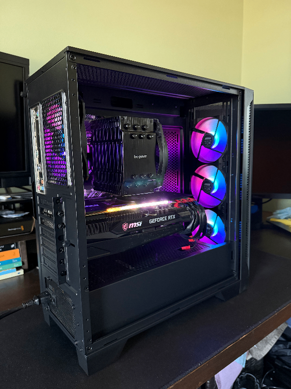 High-End Gaming PC – RTX 3080 – i7-10700K – 32GB RAM – MSI RGB Case