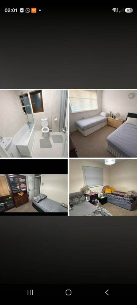 To let 1 Bedroom in 4BHK beautiful Detached House JAYWICK LANE Clacton on Sea CO168BD 