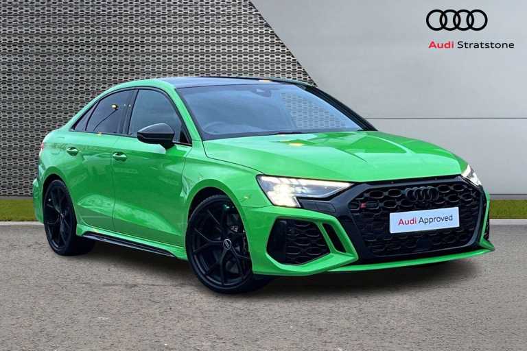  Audi RS3 RS 3 TFSI Quattro Carbon Black 5dr S Tronic [C+S] Hatchback Petrol Automatic