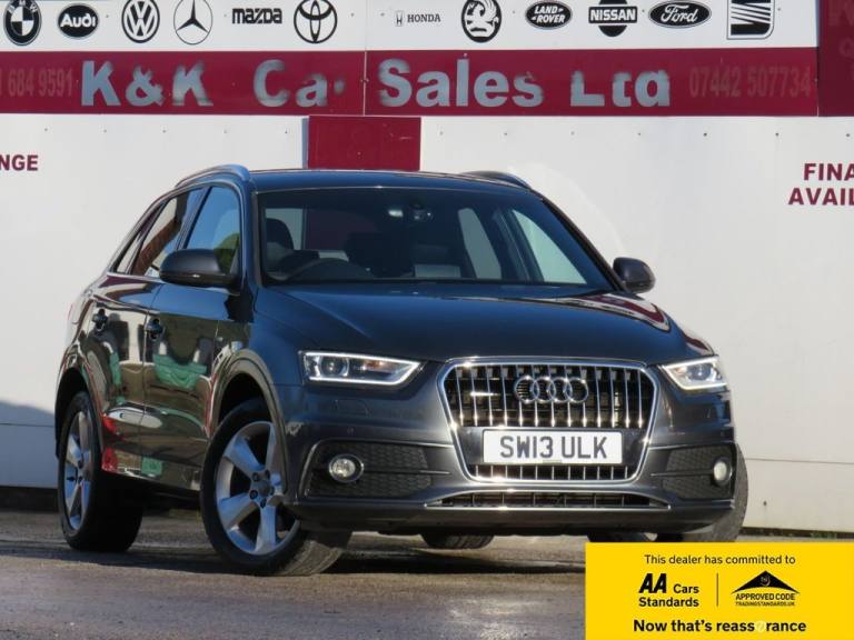 2013 Audi Q3 2.0 TDI S line SUV 5dr Diesel S Tronic quattro Euro 5 (s/s) (177 ps) ESTATE Diesel A...