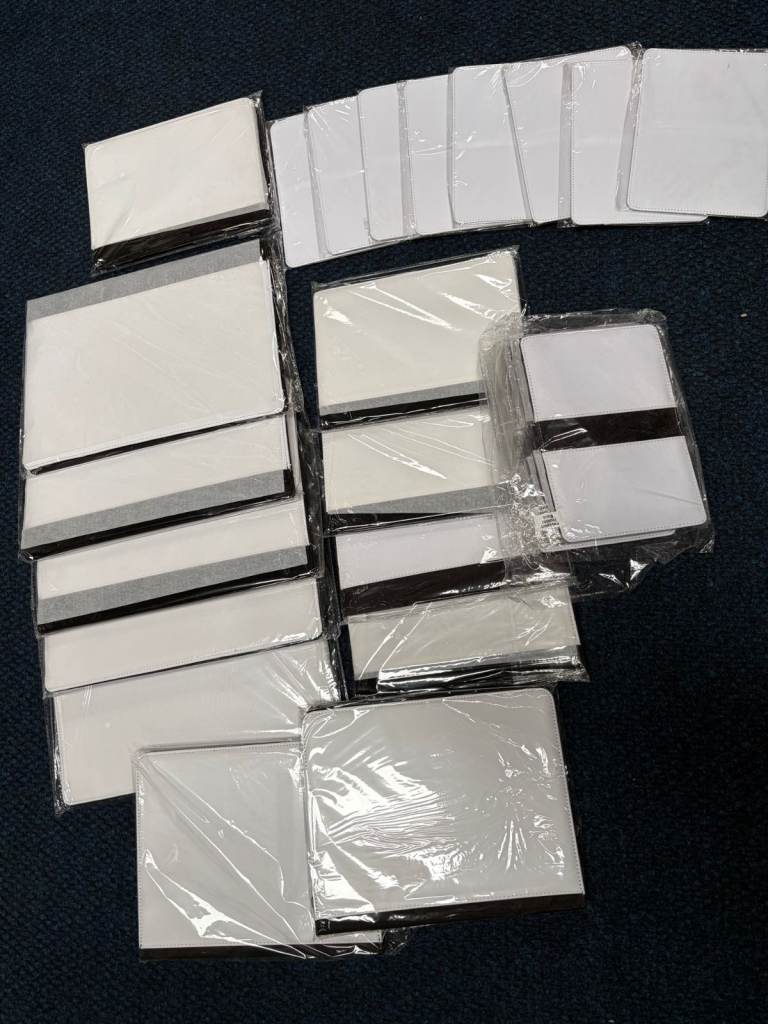 Sublimation Blanks Bulk Set – A4 A5 Notebooks & Passport Holders – Custom Printable Gifts Wholesale