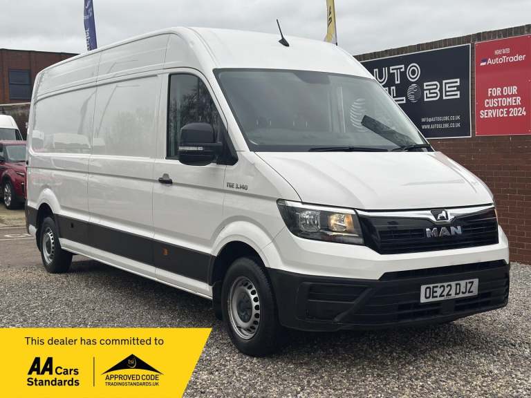 2022 MAN TGE 2.0 3140d LION XS FWD LWB High Roof Euro 6 (s/s) 5dr PANEL VAN Diesel Manual