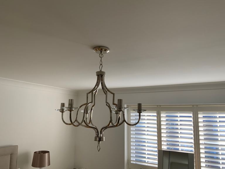 DAR 6 Light Crystal pendant