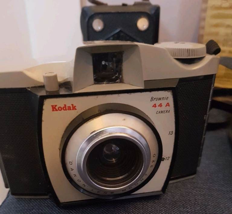 Vintage cameras and developing tank