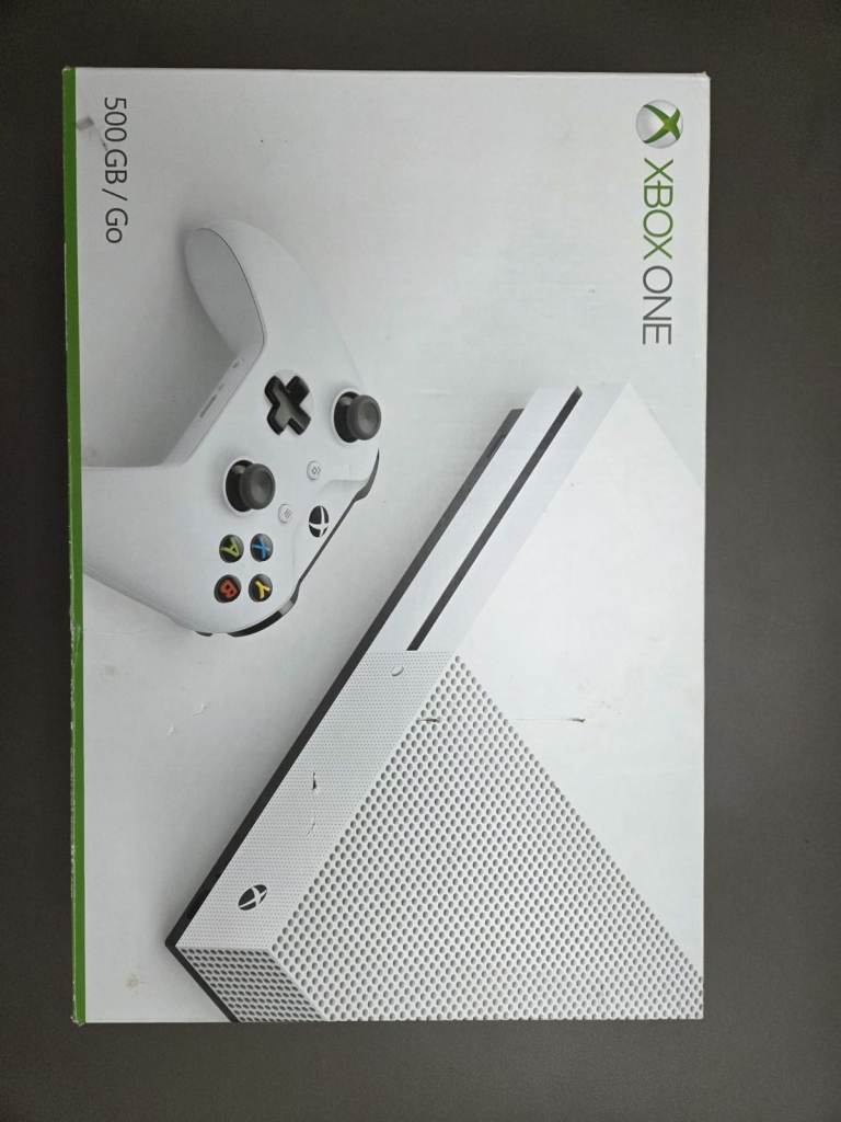 Xbox One S 500GB – Great Condition – Boxed – Includes Controller & Cables