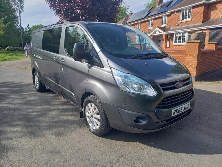 2015 Ford Transit Custom 2.2 TDCi 155ps Double cab Limited Van sat nav A/C  C/C DAB 119k FSH NO V...