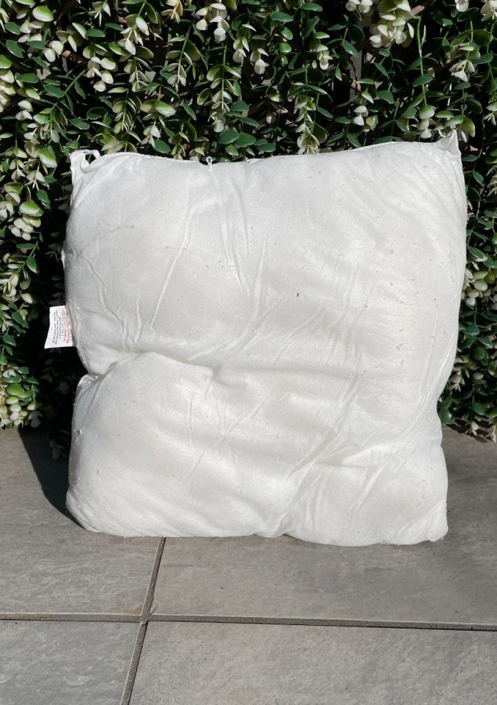 35cm by 35cm cushion