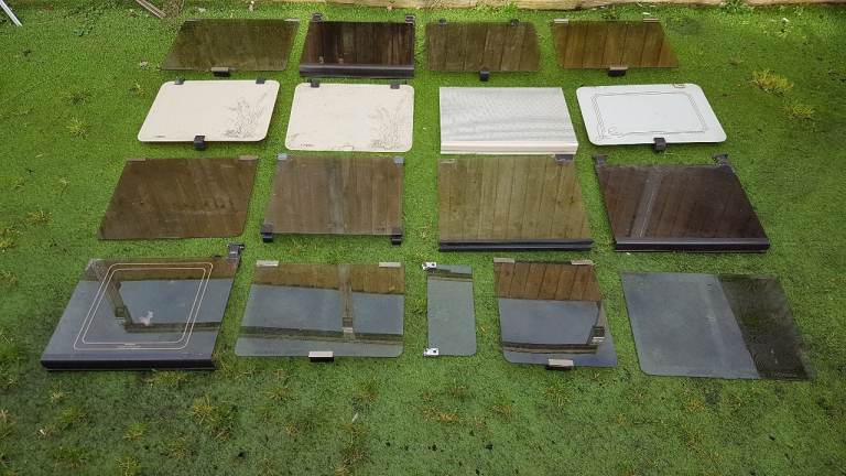 Glass hob lid / cover for camper caravan motorhome or boat.