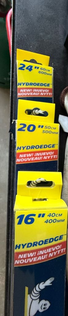 Michelin Hydroedge Wiper Blades x 3