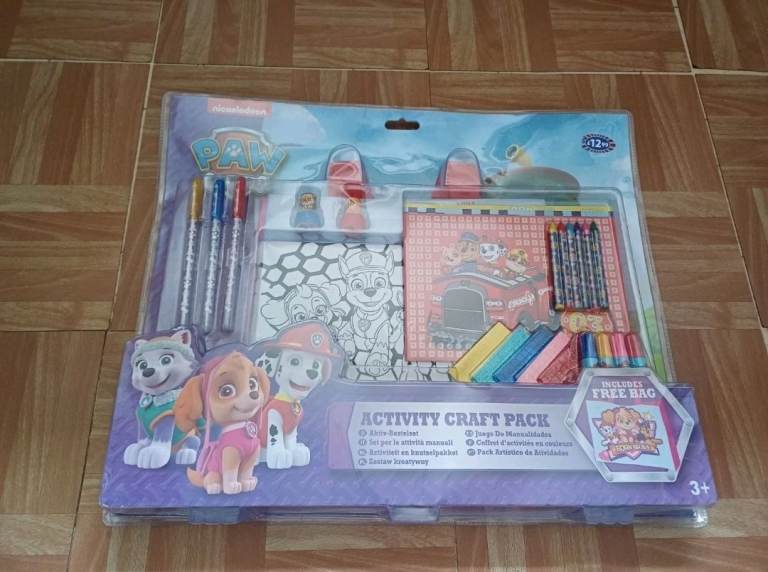 Kids Paw Patrol craft set